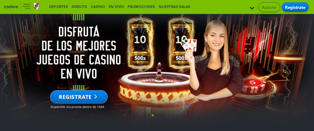 codere casino en vivo