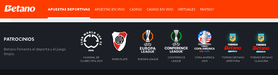 betano patrocinios