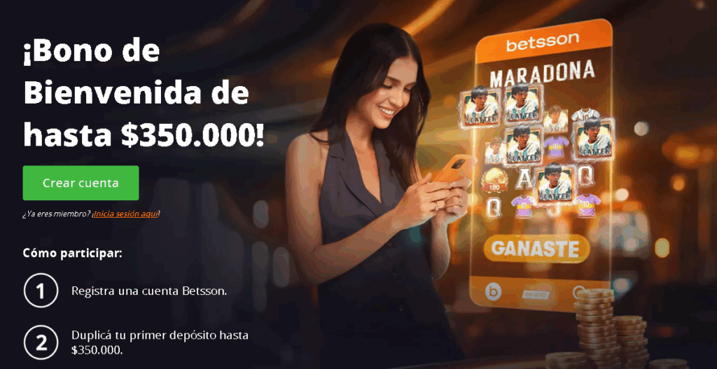 betsson bono casino argentina